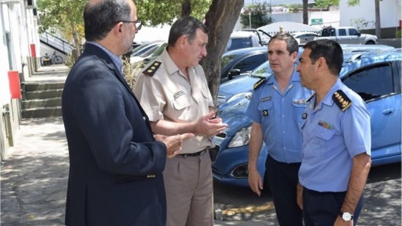 Gendarmería Nacional presentó un cromatografo gaseoso