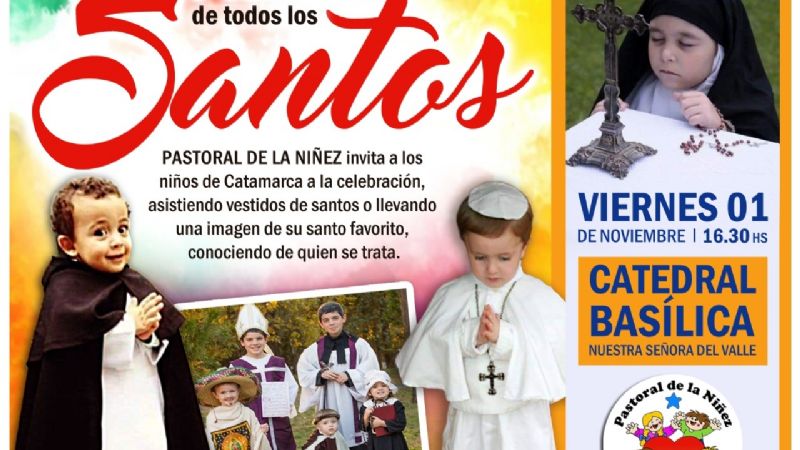 Los niños celebrarán la Fiesta de todos los Santos en la Catedral