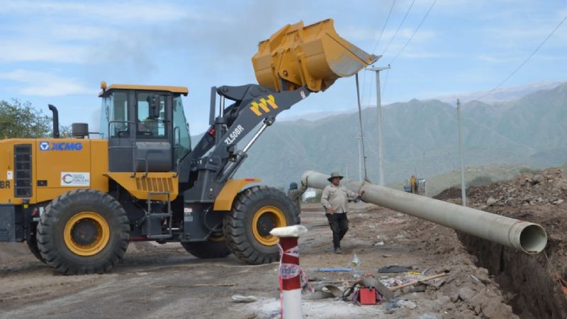 Avanzan los trabajos en el acueducto Oeste