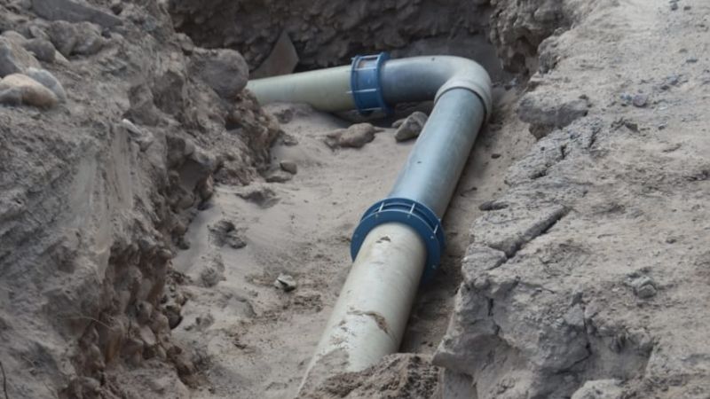 Avanzan los trabajos en el acueducto Oeste