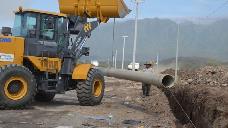 Avanzan los trabajos en el acueducto Oeste
