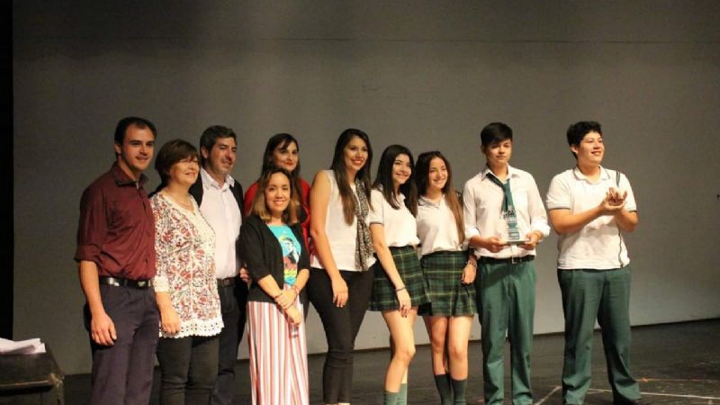 Alumnos presentes en los Intercolegiales Audiovisuales