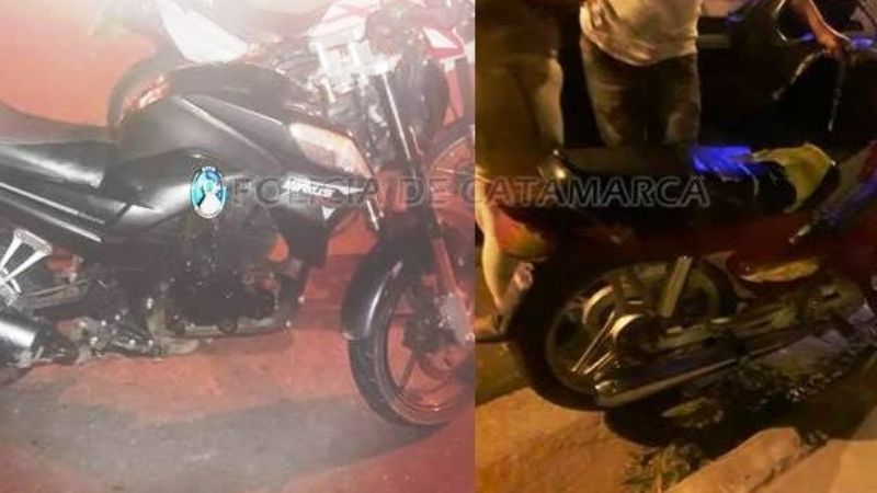 Secuestran dos motos por falta de papeles