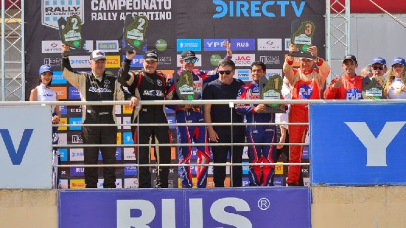 Augusto 5to. en la Mayor; Walter 2do. y Prevedello 3ro. en la Sénior