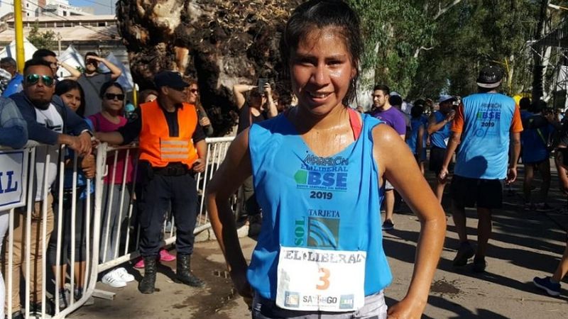 Victoria de Nadine Vilca y Lucas Castro 2do. en Maratón de “El Liberal”