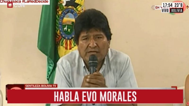 Golpe de Estado en Bolivia: renunció Evo Morales