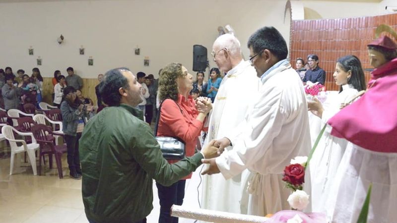 Festividad de San Carlos de Borromeo en Santa María