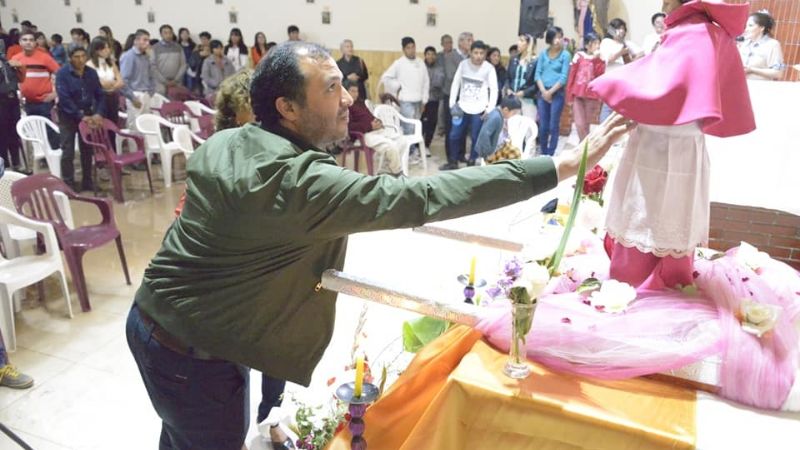Festividad de San Carlos de Borromeo en Santa María