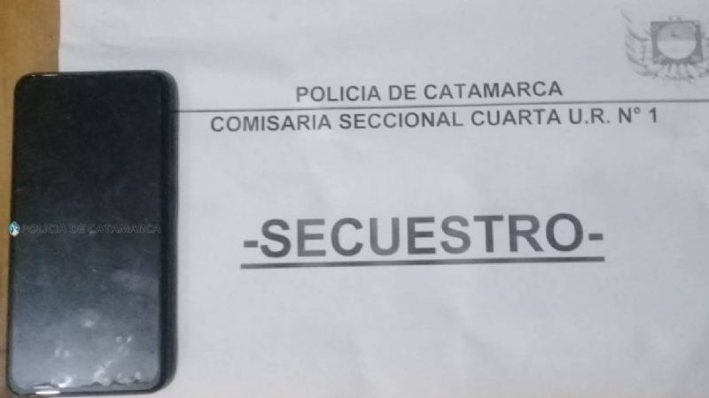 Atrapan al arrebatador de un celular