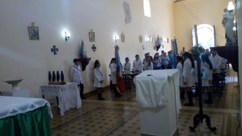 En Huillapima, inician misión camino al Año y IV Congreso Mariano Nacional