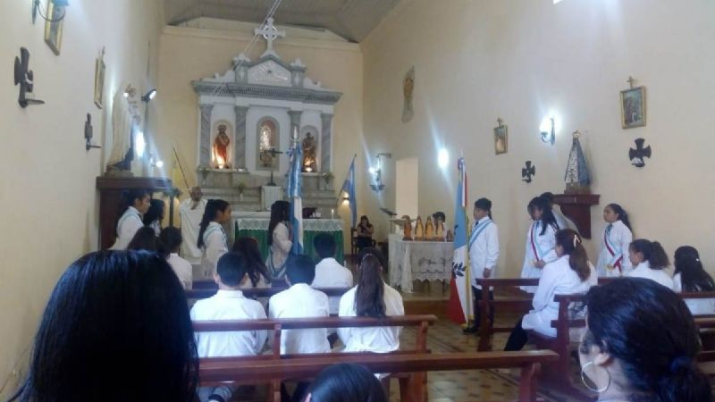 En Huillapima, inician misión camino al Año y IV Congreso Mariano Nacional