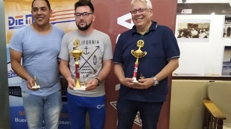 Ocampo, Villarroel y Coronel en la 9na. fecha de la Asociación de Ajedrez