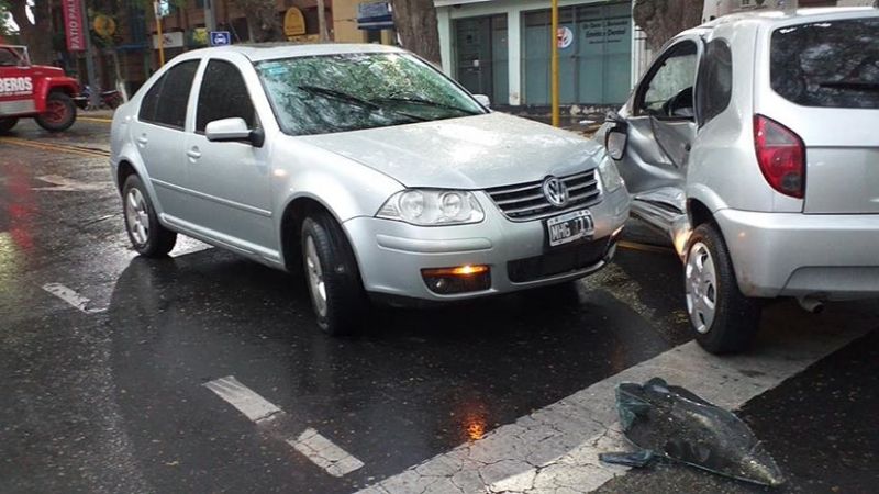 Fuerte choque en cadena en Valle Viejo
