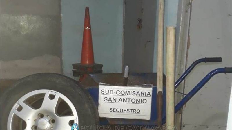 Dos aprehendidos y un demorado por el robo de herramientas