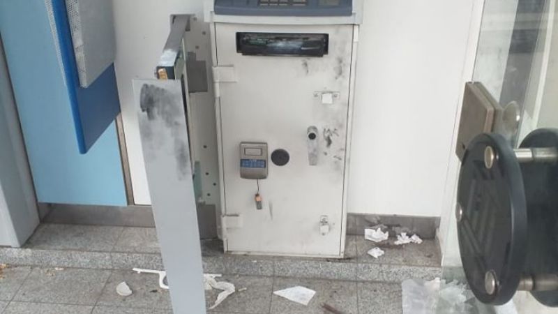 Niño rompió un cajero automático