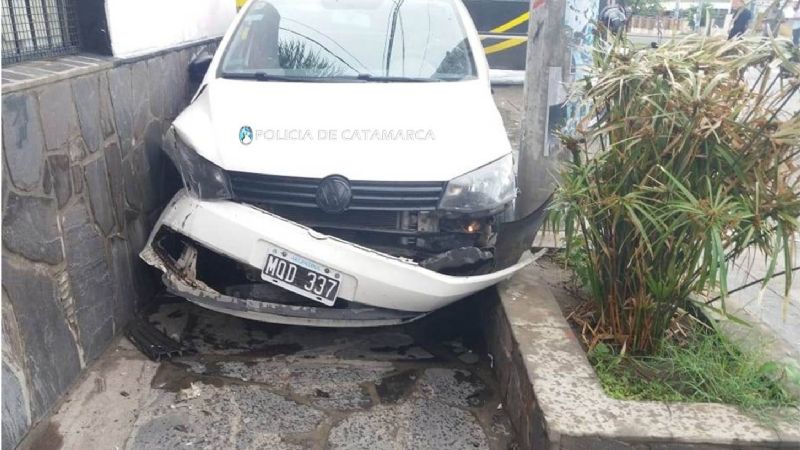 Dos heridos tras un choque en las Mil Viviendas