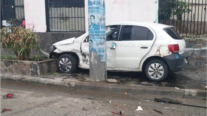 Dos heridos tras un choque en las Mil Viviendas