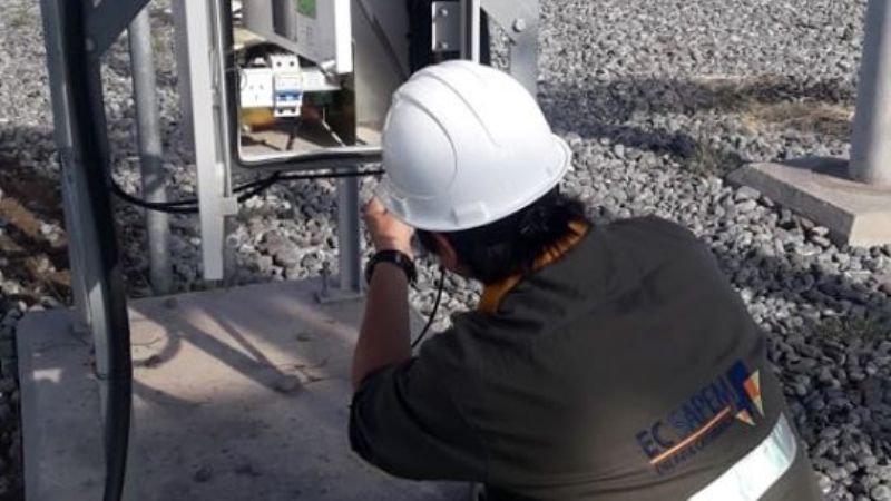 Ya opera a distancia la ET Ampajango