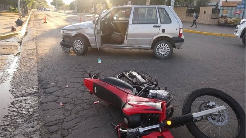 Accidente en Alem y Belgrano