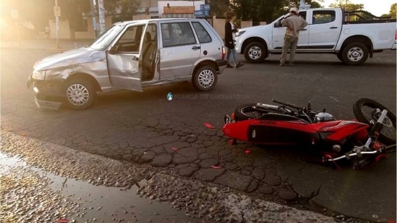 Accidente en Alem y Belgrano
