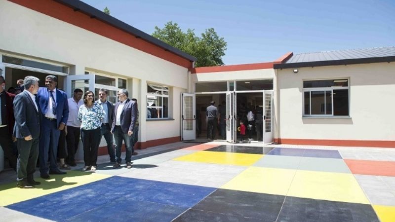 Corpacci inauguró obras y entregó viviendas en Belén
