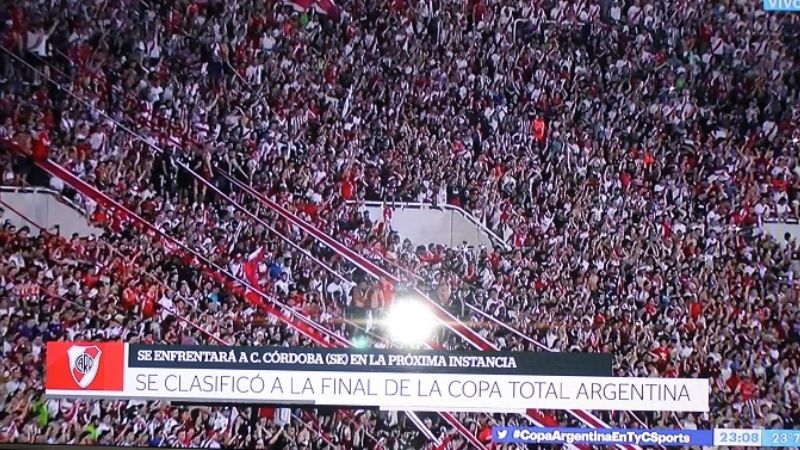 River es el otro finalista de la Copa Argentina