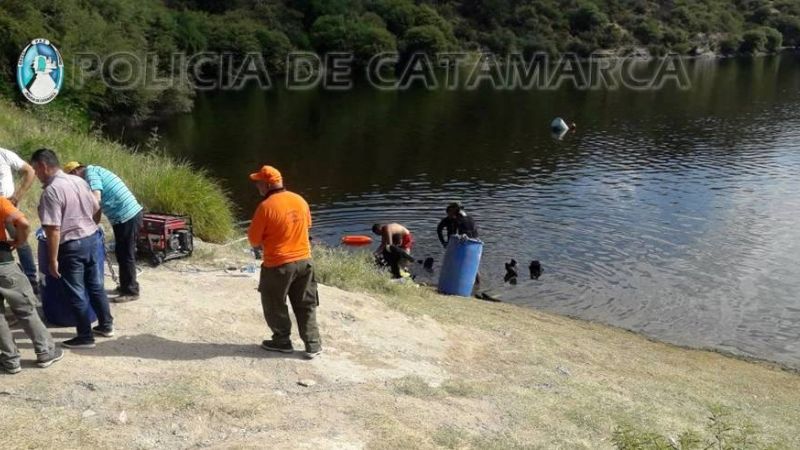Rescatan a una joven que cayó en las lomadas de El Jumeal
