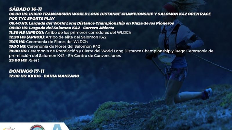 David Nieva y Ezequiel López compiten en La Angostura, Neuquén