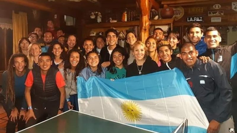 David Nieva y Ezequiel López compiten en La Angostura, Neuquén