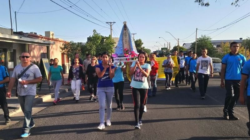Peregrinación de la Familia Penitenciaria a la Gruta