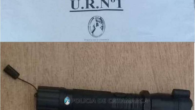 Devolvió en la comisaría una linterna con picana eléctrica
