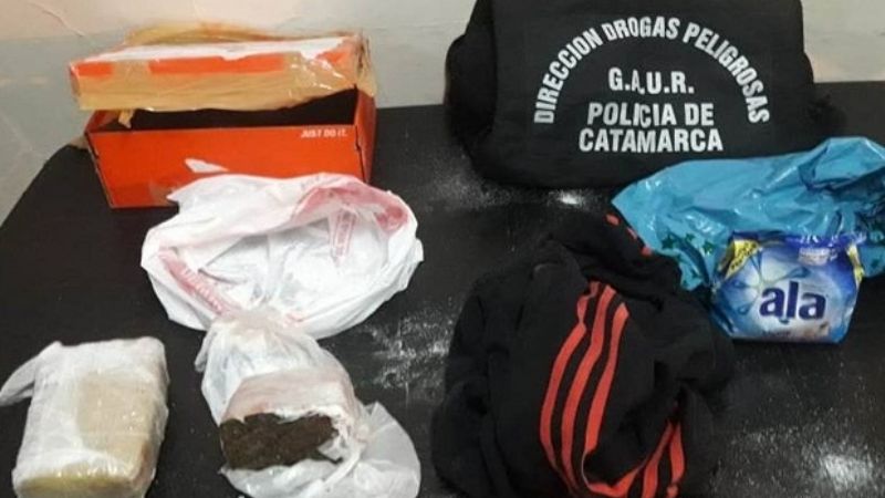 Demoran a un menor con 1,5 kilo de marihuana en Tinogasta