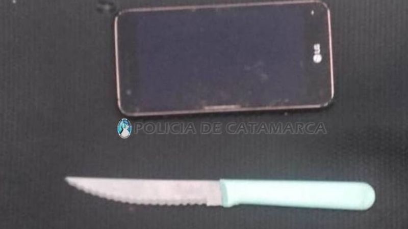 Demoran a un adolescente y secuestran un arma blanca