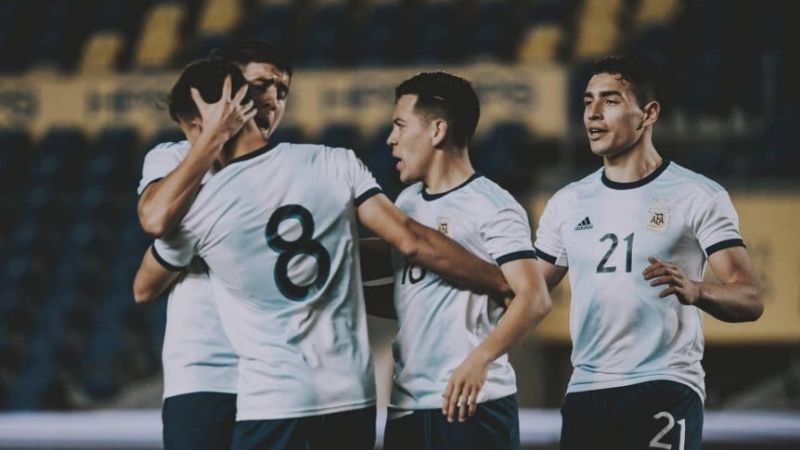 Argentina Sub 23  venció a Brasil y ganó el Torneo United
