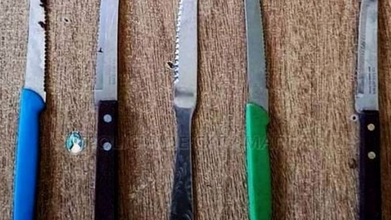 Agredió a su madre y hermana