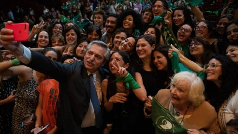 Alberto enviará al Congreso un proyecto para legalizar el aborto
