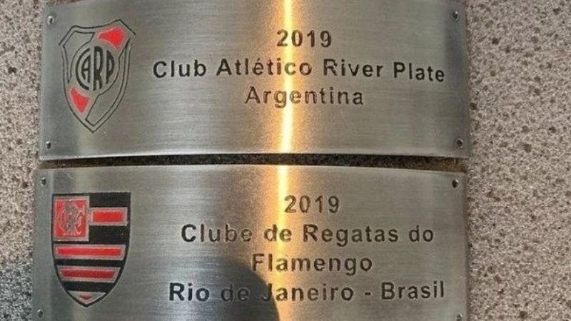 La Conmebol tiene listas las chapitas de River y Flamengo