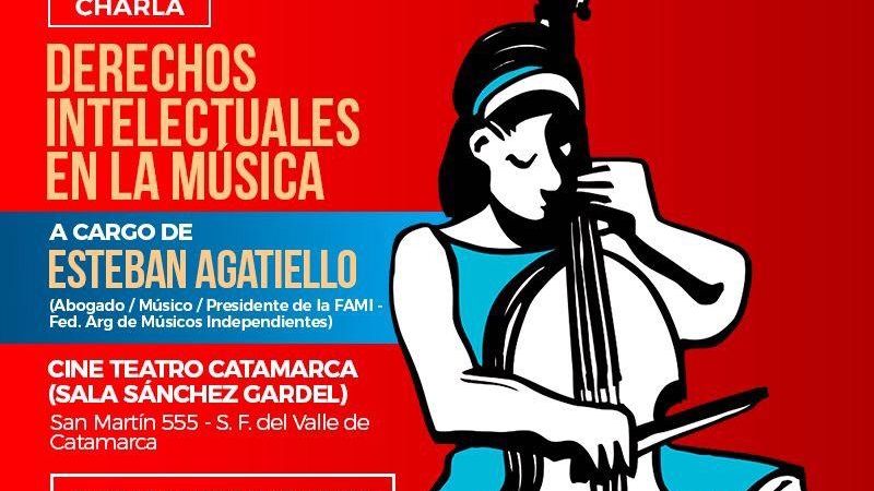 Charla sobre derechos intelectuales en la música