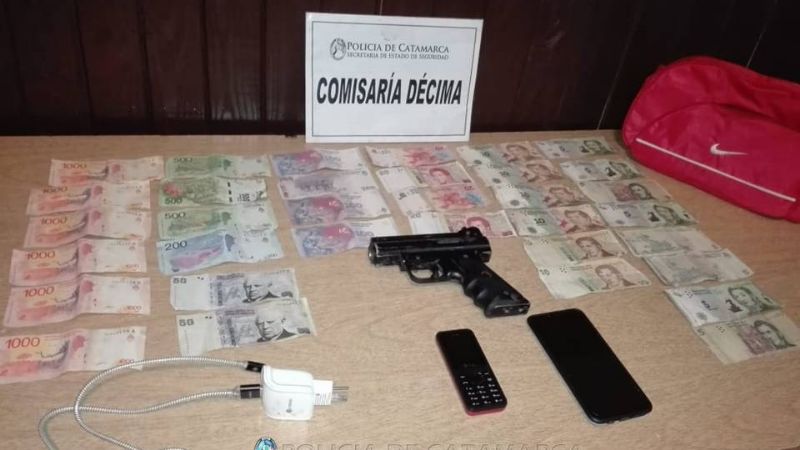 Atraparon a un pistolero que amenazaba a la gente en la calle