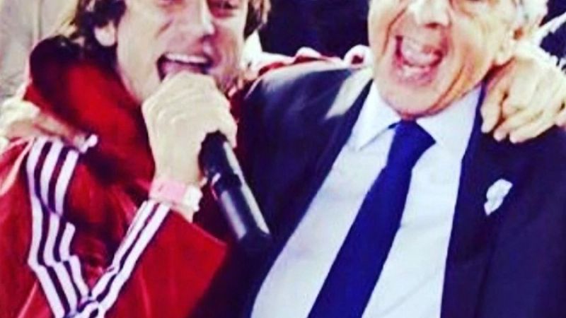 Fito Paéz, Tini Stoessel y Turf en la previa de River-Flamengo