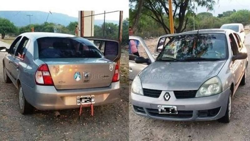 Le quitaron el auto porque era robado