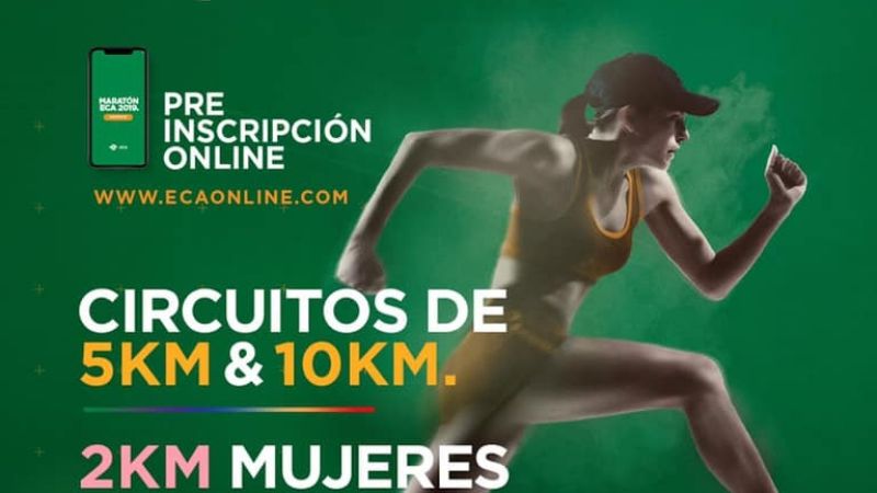 Presentan la Maratón Solidaria Eca 2019