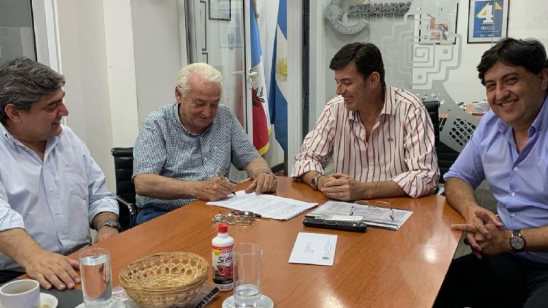 Firman acuerdo para la construcción de la ET Las Cañas