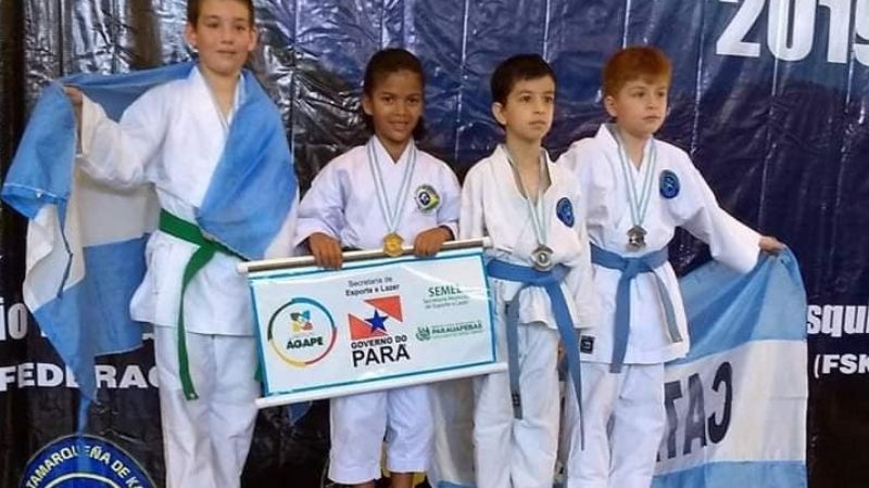 81 medallas logró la UCK en el Sudamericano FSK realizado en el “Poli”
