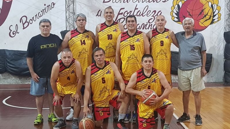 Aragón campeón de la Máster en el Maxibasquetbol