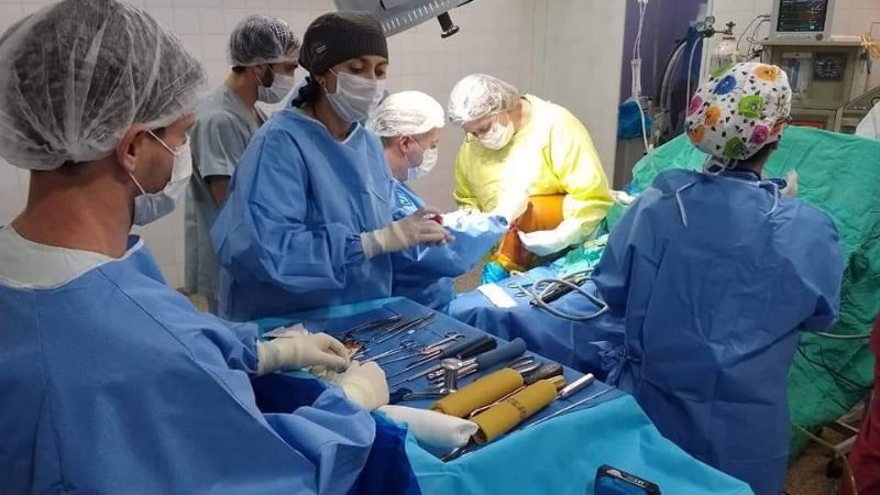 Médicos del Hospital Italiano en Recreo