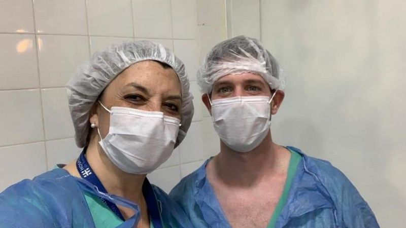 Médicos del Hospital Italiano en Recreo