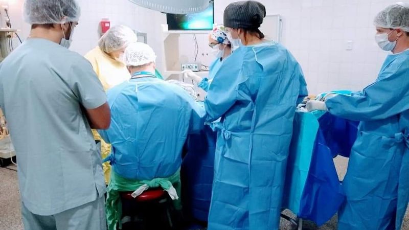 Médicos del Hospital Italiano en Recreo