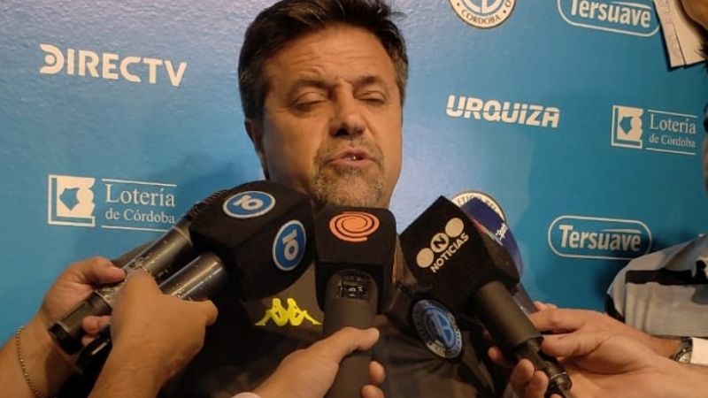 Caruso Lombardi, nuevo DT de Belgrano, pidió “tranquilidad”