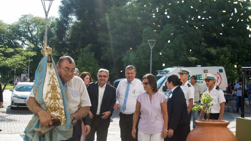La Imagen de la Madre del Valle en Casa de Gobierno